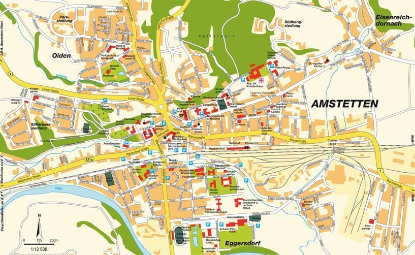 ramani ya amstetten austria