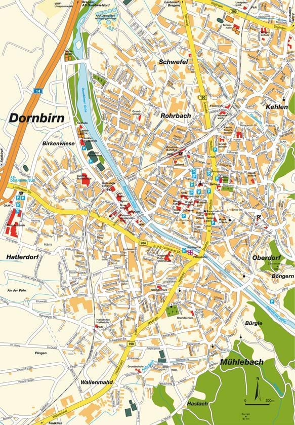 ramani ya dornbirn austria