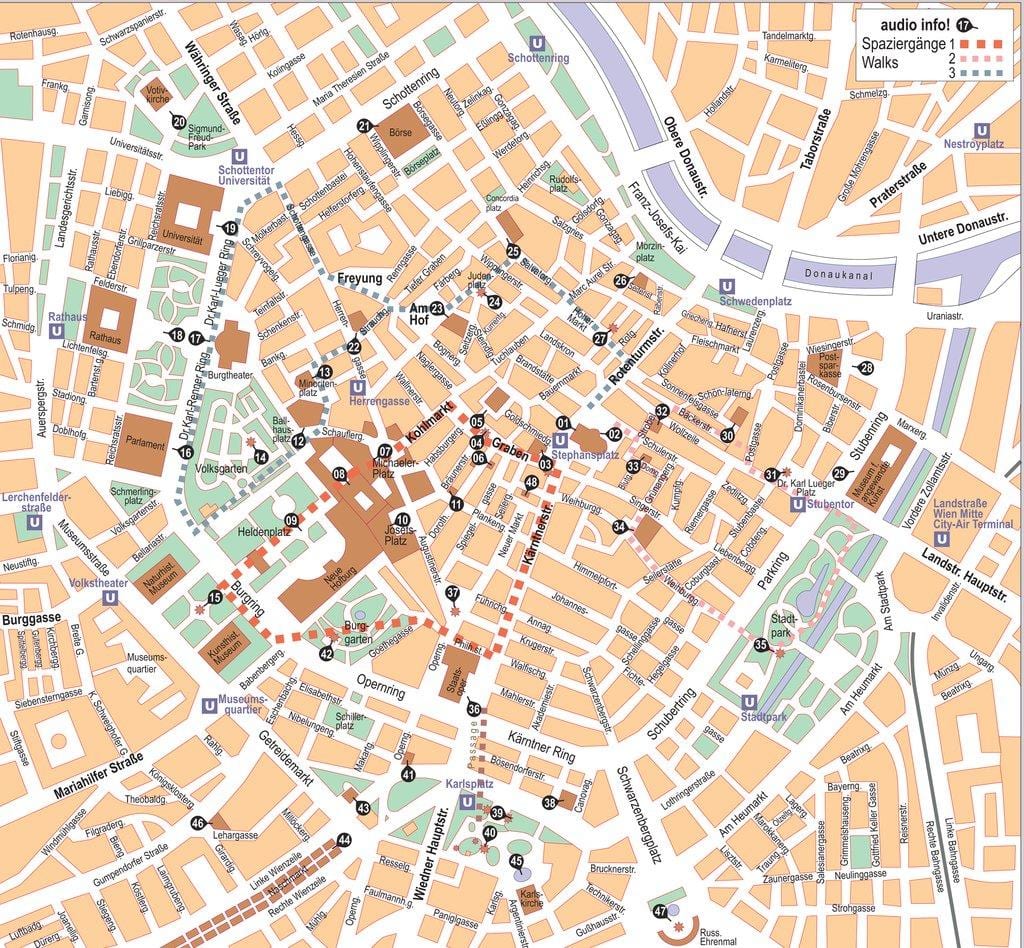 vienna austria city center ramani