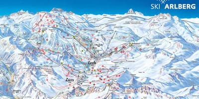 Ramani ya arlberg austria