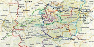 Ramani ya austria baiskeli