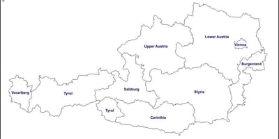 Tupu ramani ya austria