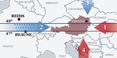 Ramani ya hali ya hewa austria