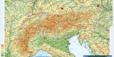 Ramani ya austria topographic