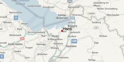 Ramani ya ngumu austria