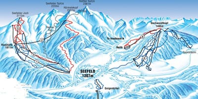 Ramani ya austria, seefeld
